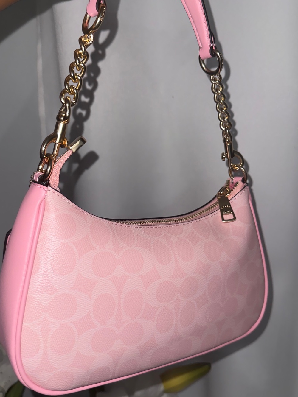 Coach Pink Shoulder bag - Picture 5 of 9
